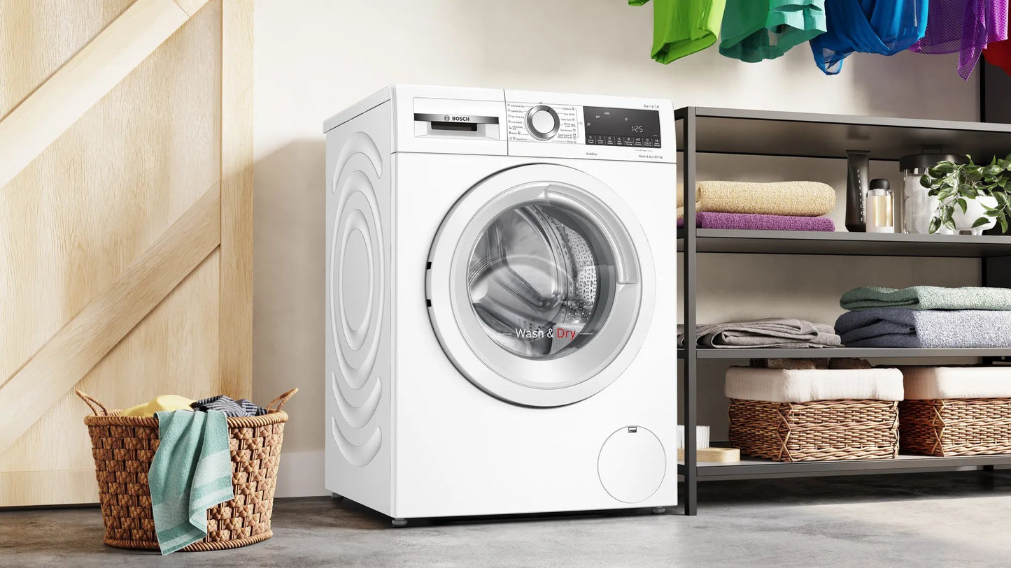 Bosch WNA144V9GB 9kg/5kg 1400 Spin  Washer Dryer - White