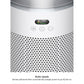 Dyson HJ10 Hush Jet Purifier - White/Silver