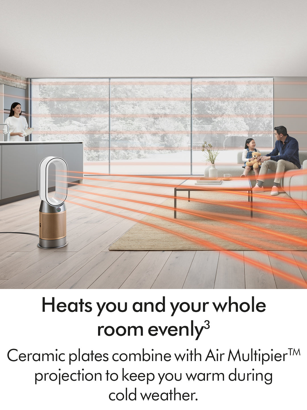 Dyson HP12 (544557-01) Purifier De-NOx - White/Gold