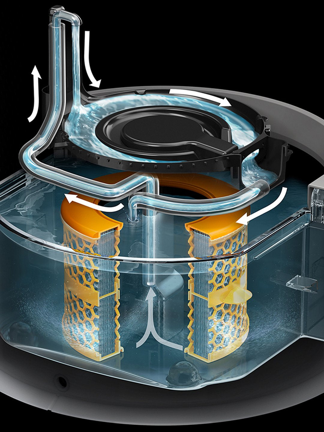 Dyson PH3A Purifier Humidify & Cool Auto React