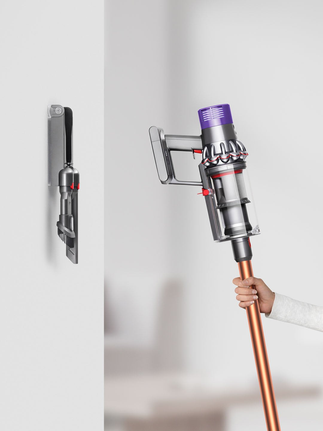 Dyson V10ABSOLUTENEW Cordless Stick Vacuum Cleaner - 60 Minutes Run Time - Copper