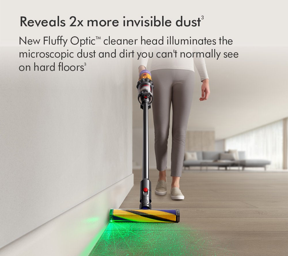 Dyson V12-2023 Detect Slim Absolute Cordless Stick Vacuum – 60 Minutes run time – Nickle