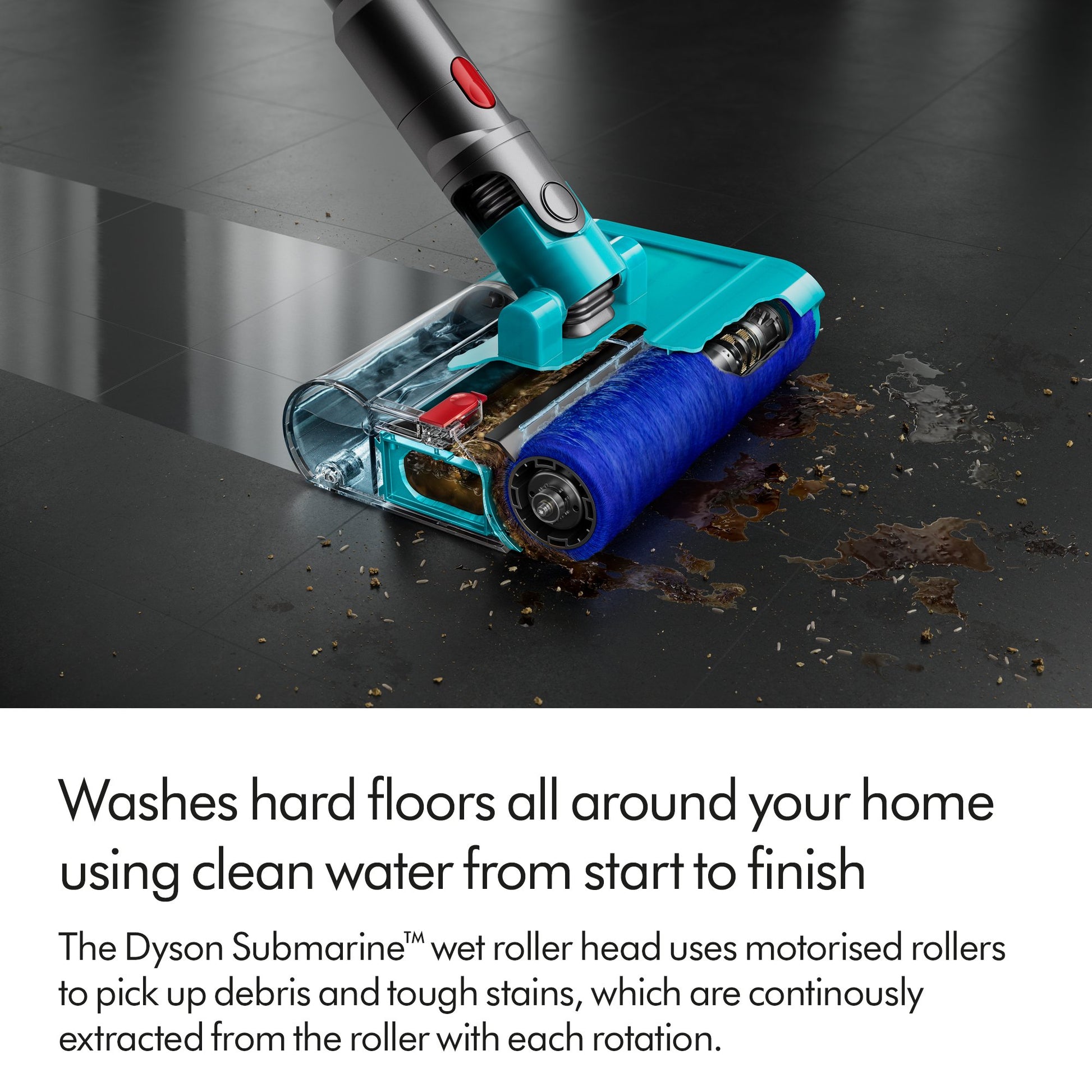 Dyson V15SUBMARINE Detect Submarine Wet & Dry cleaner  - Yellow/Nickel