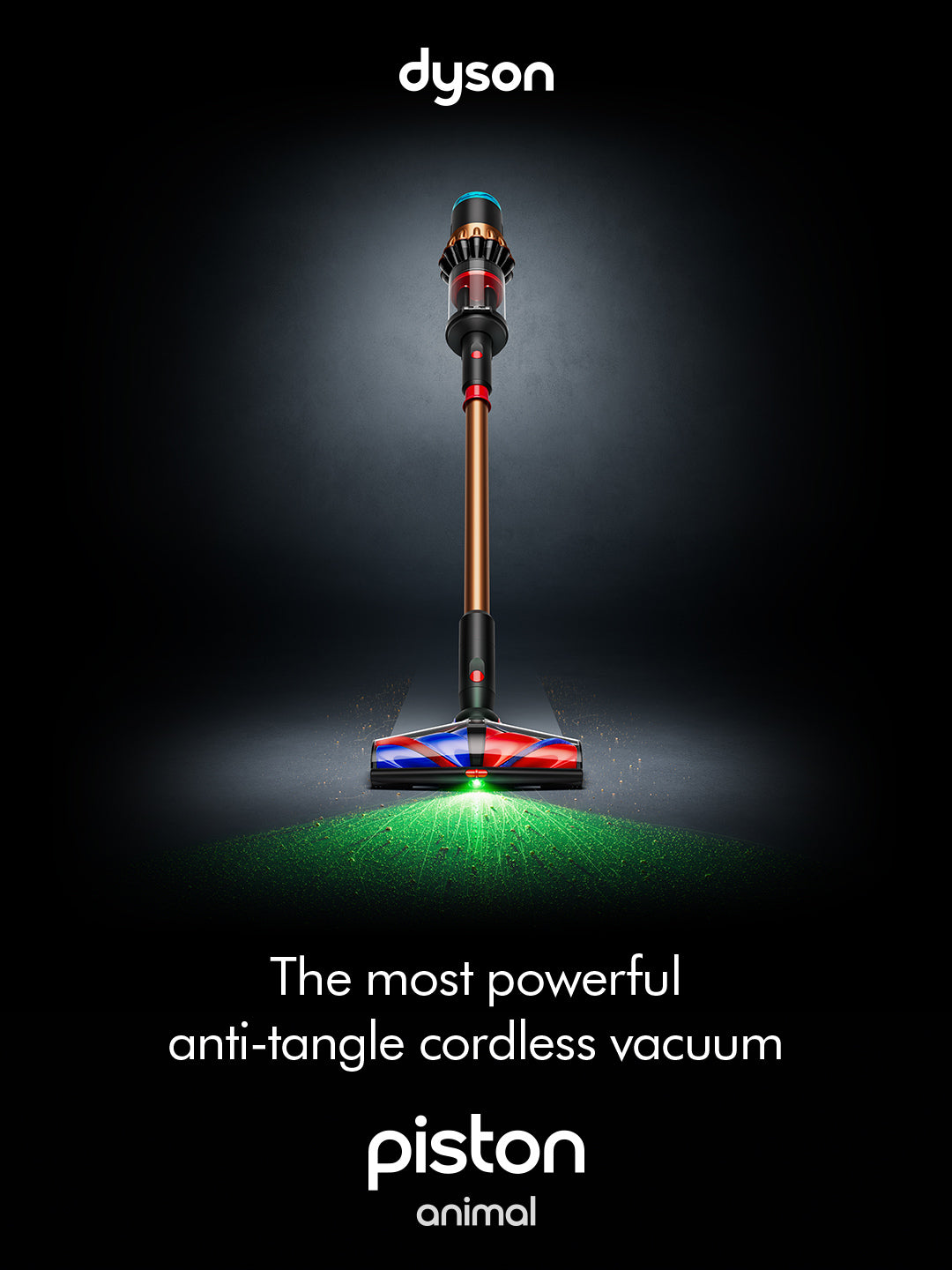 Dyson V16PISTANMLSUB Piston Animal Submarine™ wet and dry vacuum cleaner - Black/ Copper