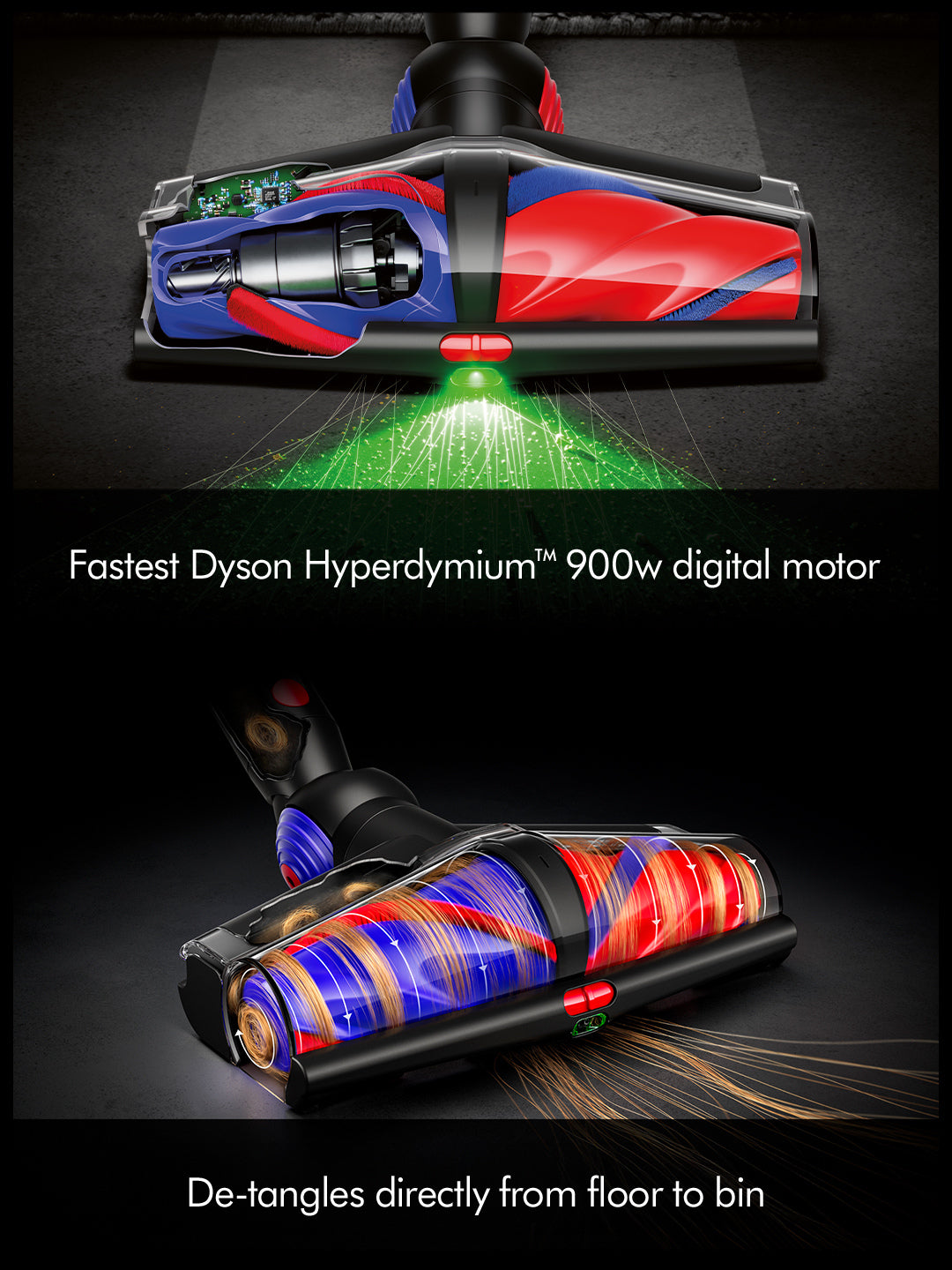 Dyson V16PISTANMLSUB Piston Animal Submarine™ wet and dry vacuum cleaner - Black/ Copper