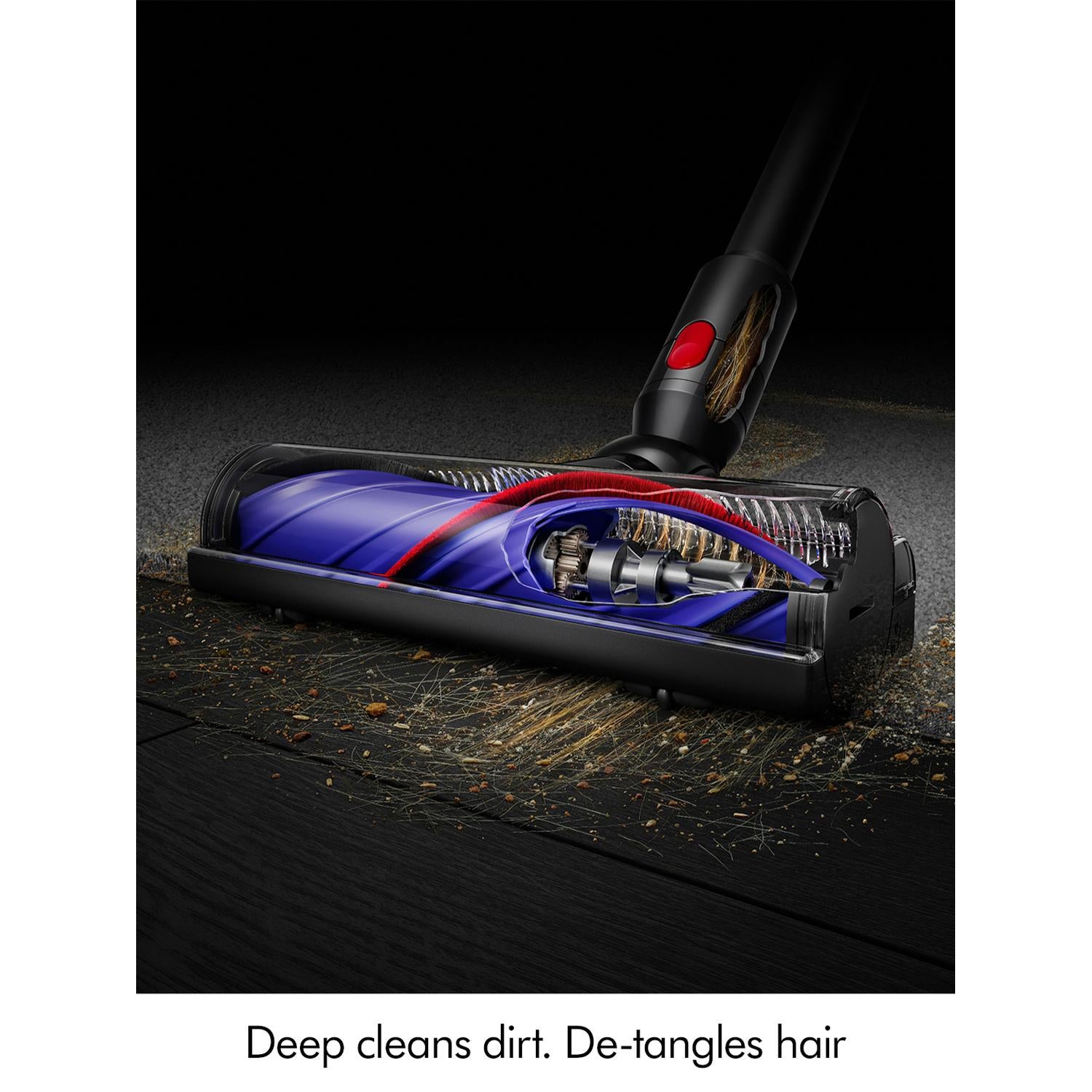 Dyson V8CYCLONENEW Cordless Vacuum - 60 Minutes Run Time - Black/Green