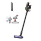 Dyson V8CYCLONENEW Cordless Vacuum with Furniture Cleaning Kit - 60 Minutes Run Time - Black/Green