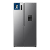 Fridgemaster MS91558DES 91.1cm 60/40 Total No Frost American Fridge Freezer - Silver