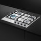 Fisher & Paykel CG604DLPX1 60cm 4 Burner Gas Hob - Stainless Steel