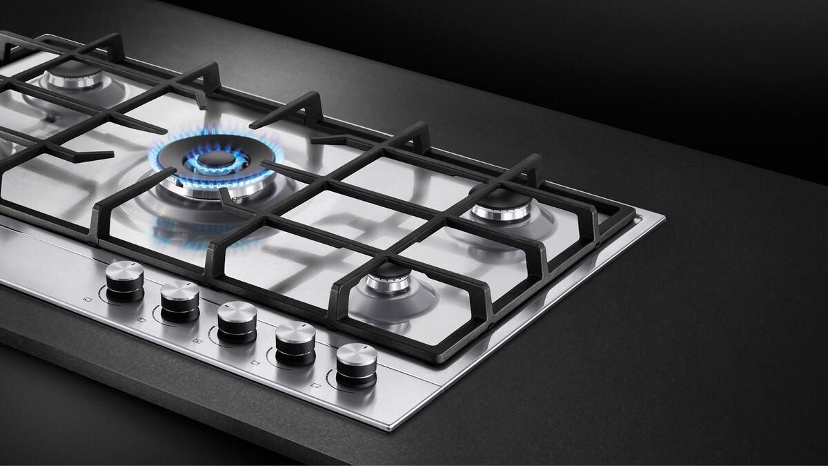 Fisher & Paykel CG905DNGX1 90cm Gas Hob - Stainless Steel