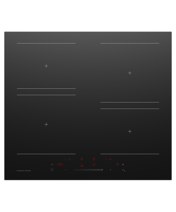 Fisher & Paykel CI604CTB2 4 Zone Induction Hob - Black