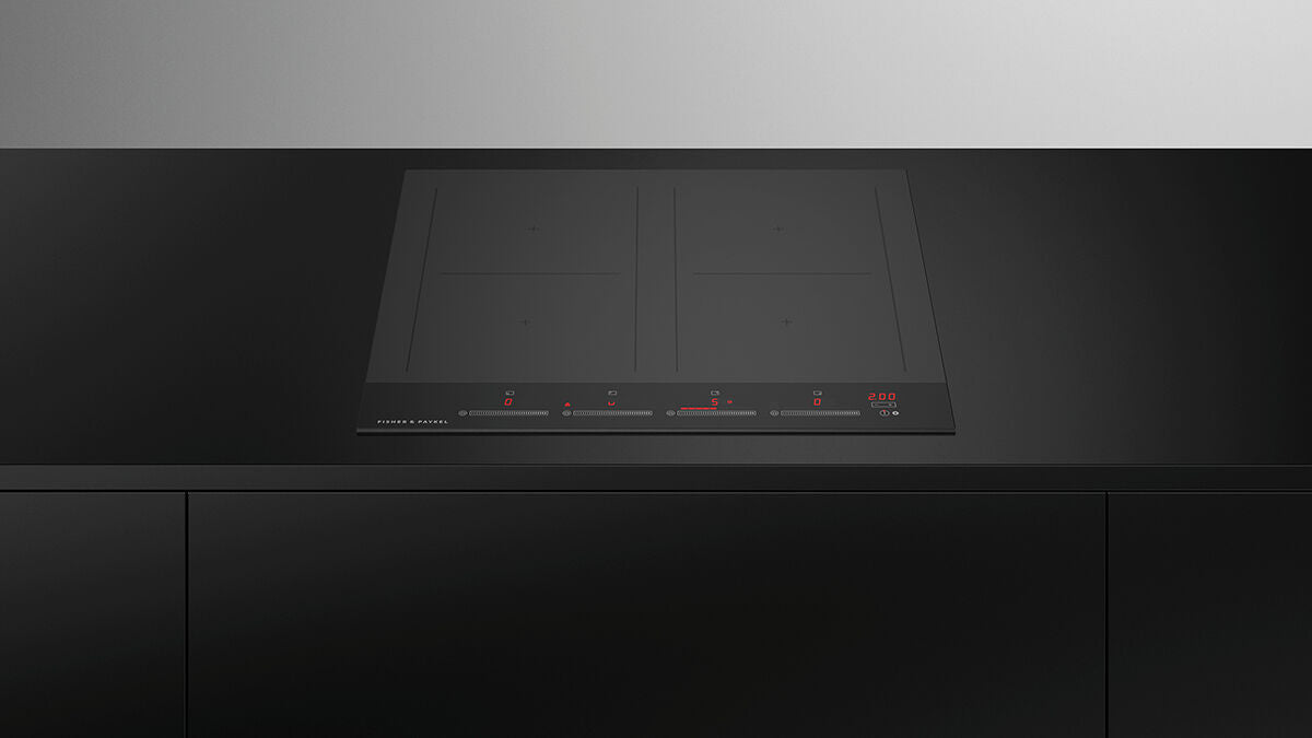 Fisher & Paykel CI604DTB4 60cm Induction Hob - Black Glass