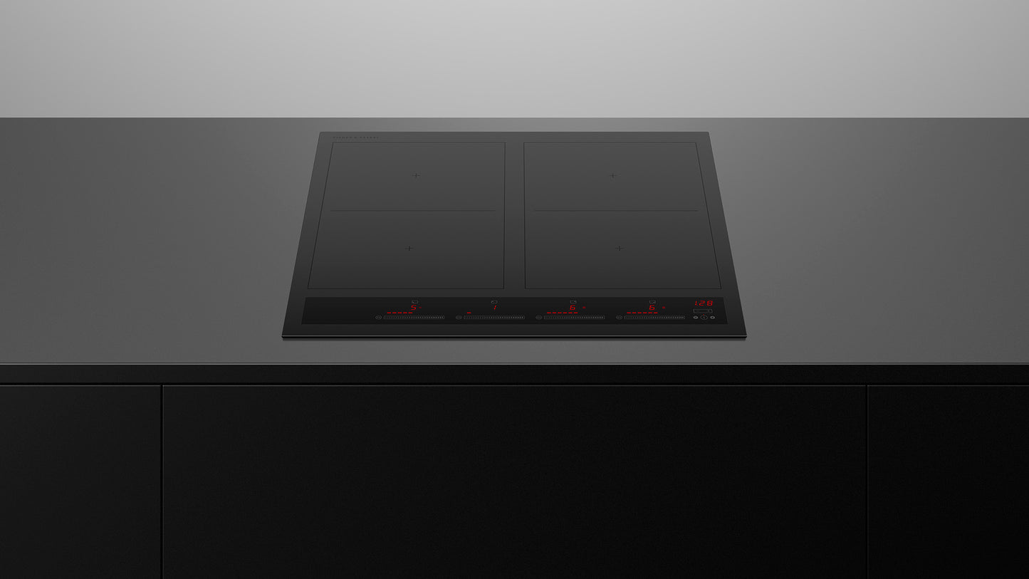 Fisher & Paykel CI604ZZDTB5 4 Zone Induction Hob - Black