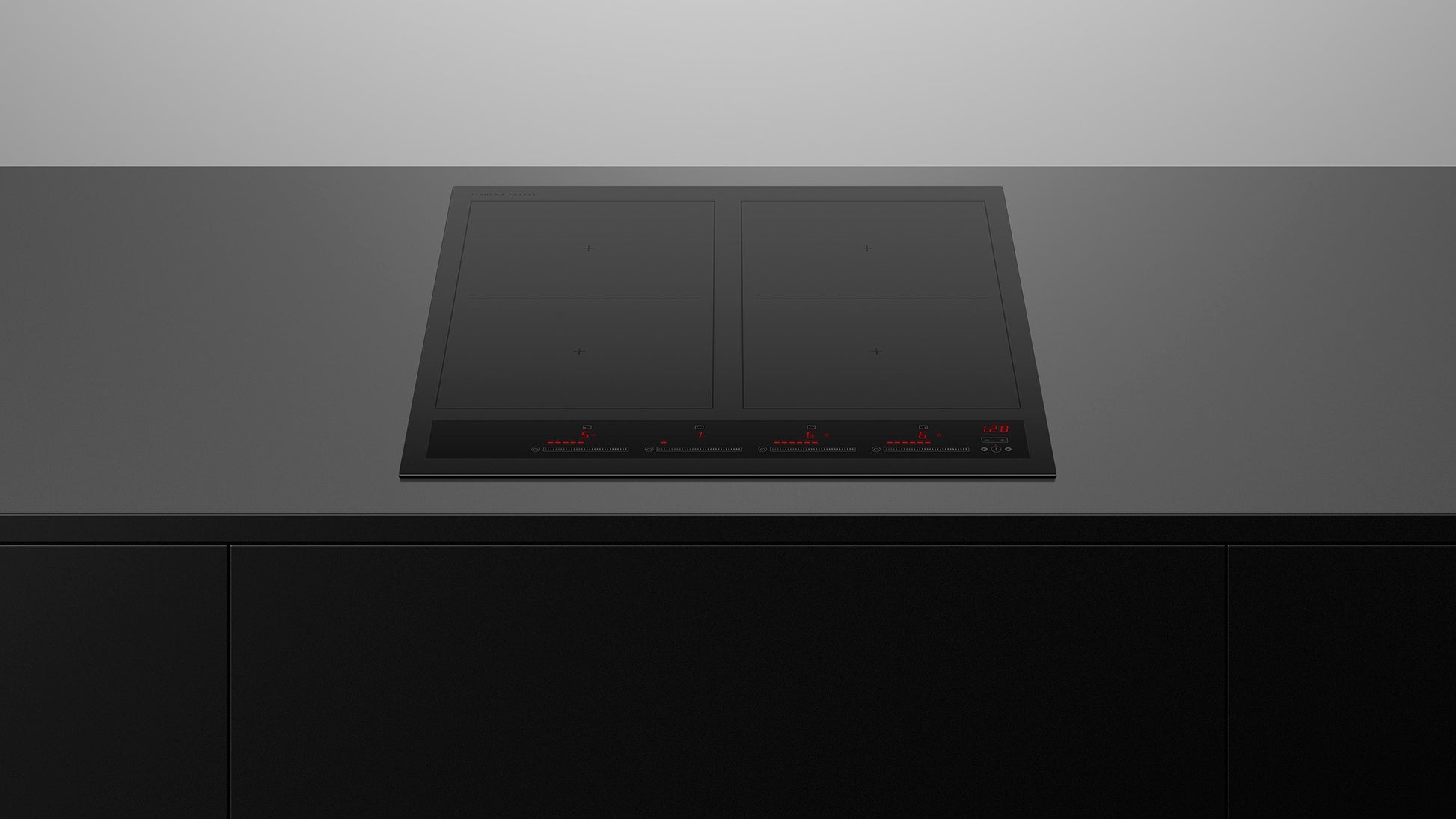 Fisher & Paykel CI604ZZDTB5 4 Zone Induction Hob - Black