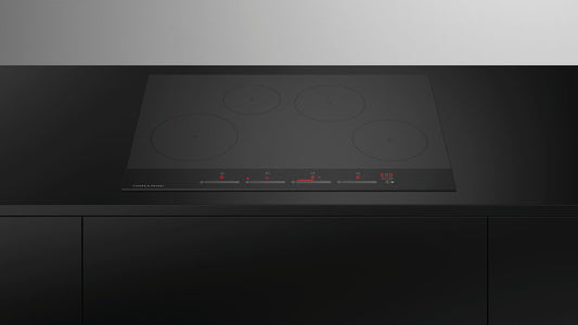 Fisher & Paykel CI764DTB4 76cm Induction Hob - Black Glass