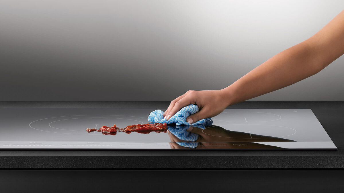 Fisher & Paykel CI904CTB1 90cm 4 Zone Induction Hob - Black Glass