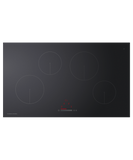 Fisher & Paykel CI904CTB1 90cm 4 Zone Induction Hob - Black Glass