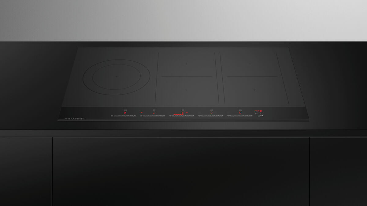Fisher & Paykel CI905DTB4 90cm Induction Hob - Black Glass