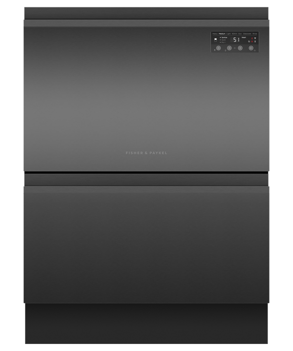 Fisher & Paykel DD60D2HNB9 Wifi Connected Fully Integrated Dishwasher - 12 Place Settings