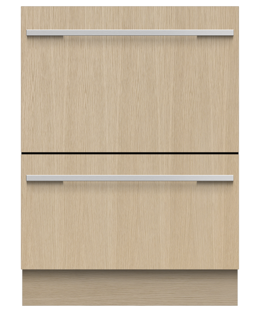 Fisher & Paykel DD60DHI9 Integrated Double Dish Drawer - 12 Place Settings