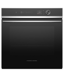 Fisher & Paykel OB60SD9PLX1 Wifi Connected Built In Electric Single Oven with Pyrolytic Cleaning - Black / Stainless Steel