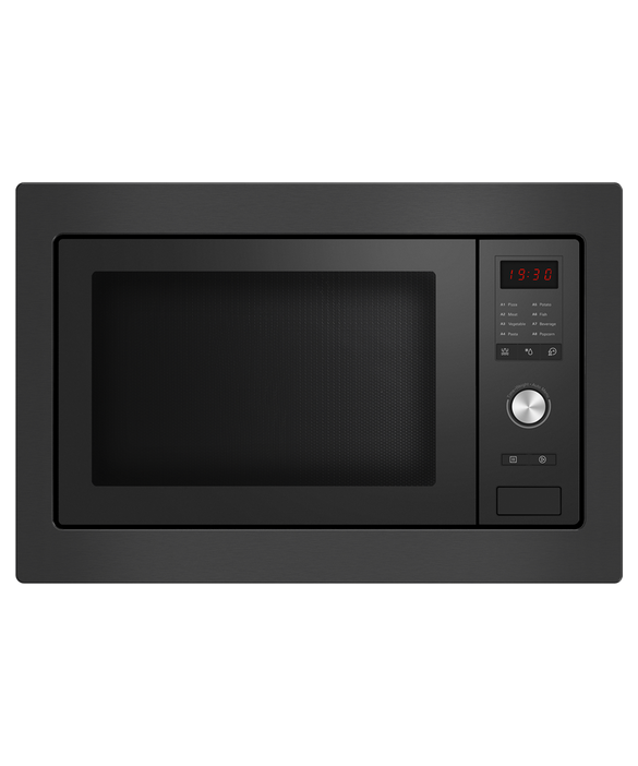 Fisher & Paykel OM25BLSB1 Built In Combination Microwave Oven - Black