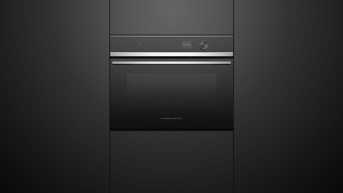 Fisher & Paykel OM60NDLX1 Built In Combination Microwave Oven - Stainless Steel