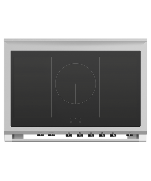 Fisher & Paykel OR90SCI6B1 90cm 5 Zone Induction Pyrolytic Cooker - Black