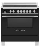 Fisher & Paykel OR90SCI6B1 90cm 5 Zone Induction Pyrolytic Cooker - Black