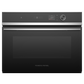 Fisher & Paykel OS60NDLX1 Built In Compact Steam Oven - Black / Stainless Steel