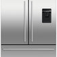 Fisher & Paykel RF540ADUX6 90cm Frost Free American Fridge Freezer - Stainless Steel