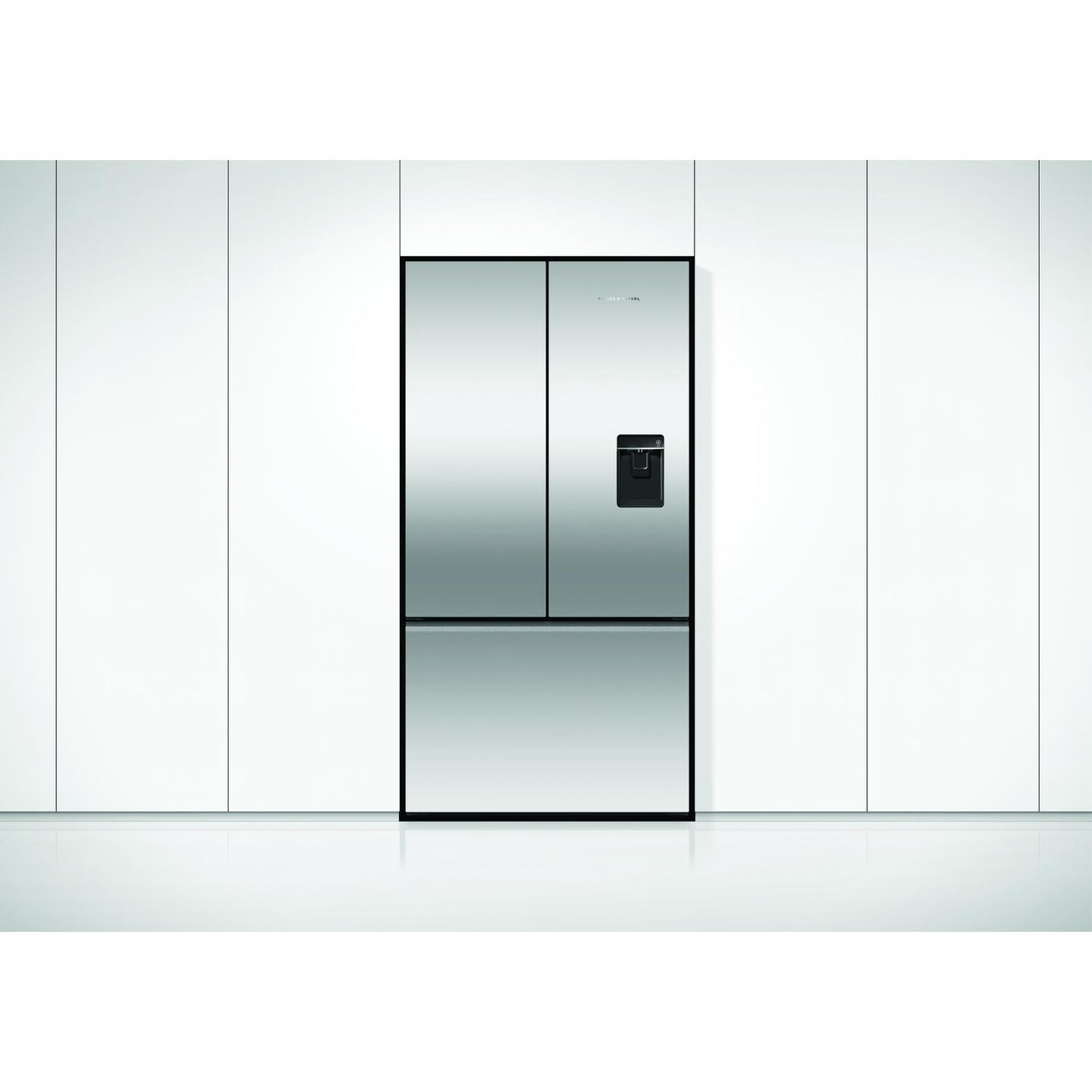 Fisher & Paykel RF540ANUX6 90cm 70/30 Frost Free American Fridge Freezer - Stainless Steel