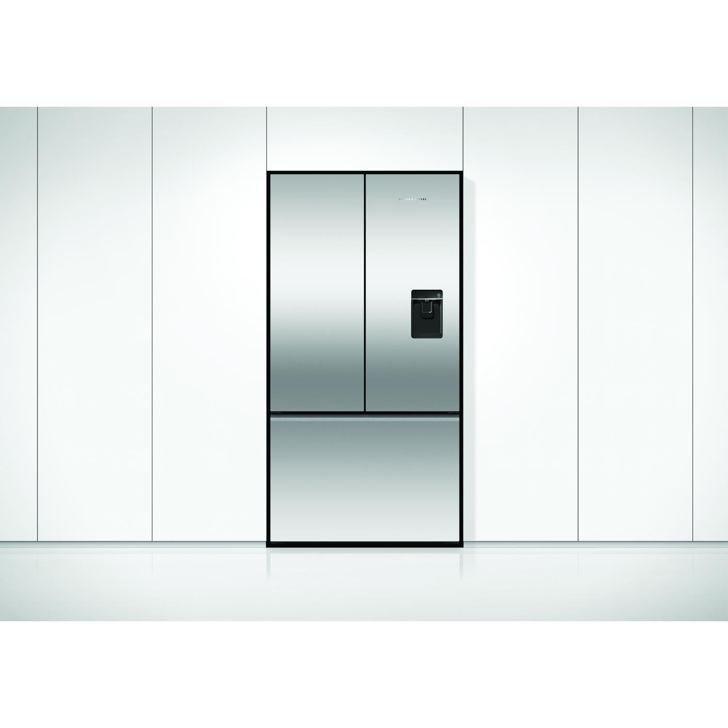 Fisher & Paykel RF540ANUX6 90cm 70/30 Frost Free American Fridge Freezer - Stainless Steel