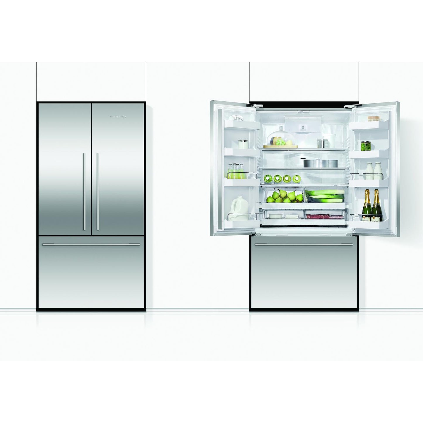 Fisher & Paykel RF610ADJX7 90cm Frost Free American Fridge Freezer - Stainless Steel