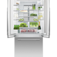 Fisher & Paykel RS80AU3 Integrated French Door Fridge Freezer Plumbed With Ice Maker