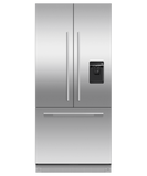 Fisher & Paykel RS80AU3 Integrated French Door Fridge Freezer Plumbed With Ice Maker