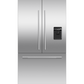 Fisher & Paykel RS90AU3 90cm Integrated Frost Free French Door American Fridge Freezer