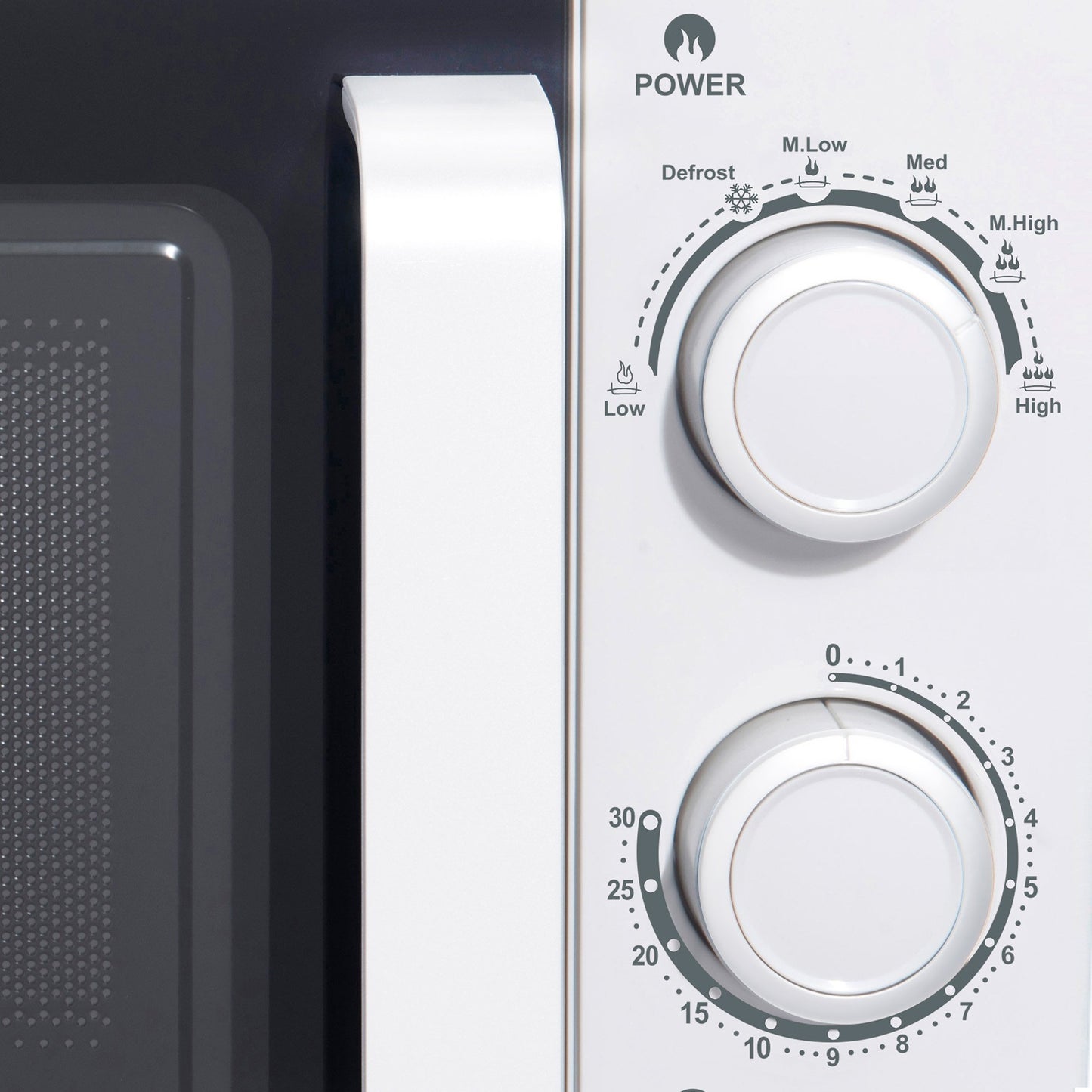 Haden 195678 20 Litre Single Microwave - White