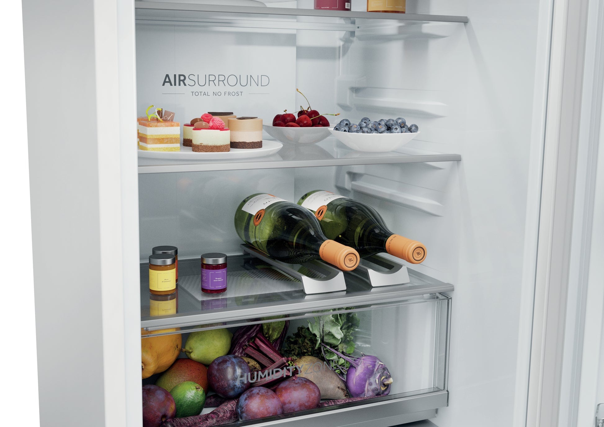 Haier HBQW5518EK-UK 70/30 Built In Total No Frost Fridge Freezer