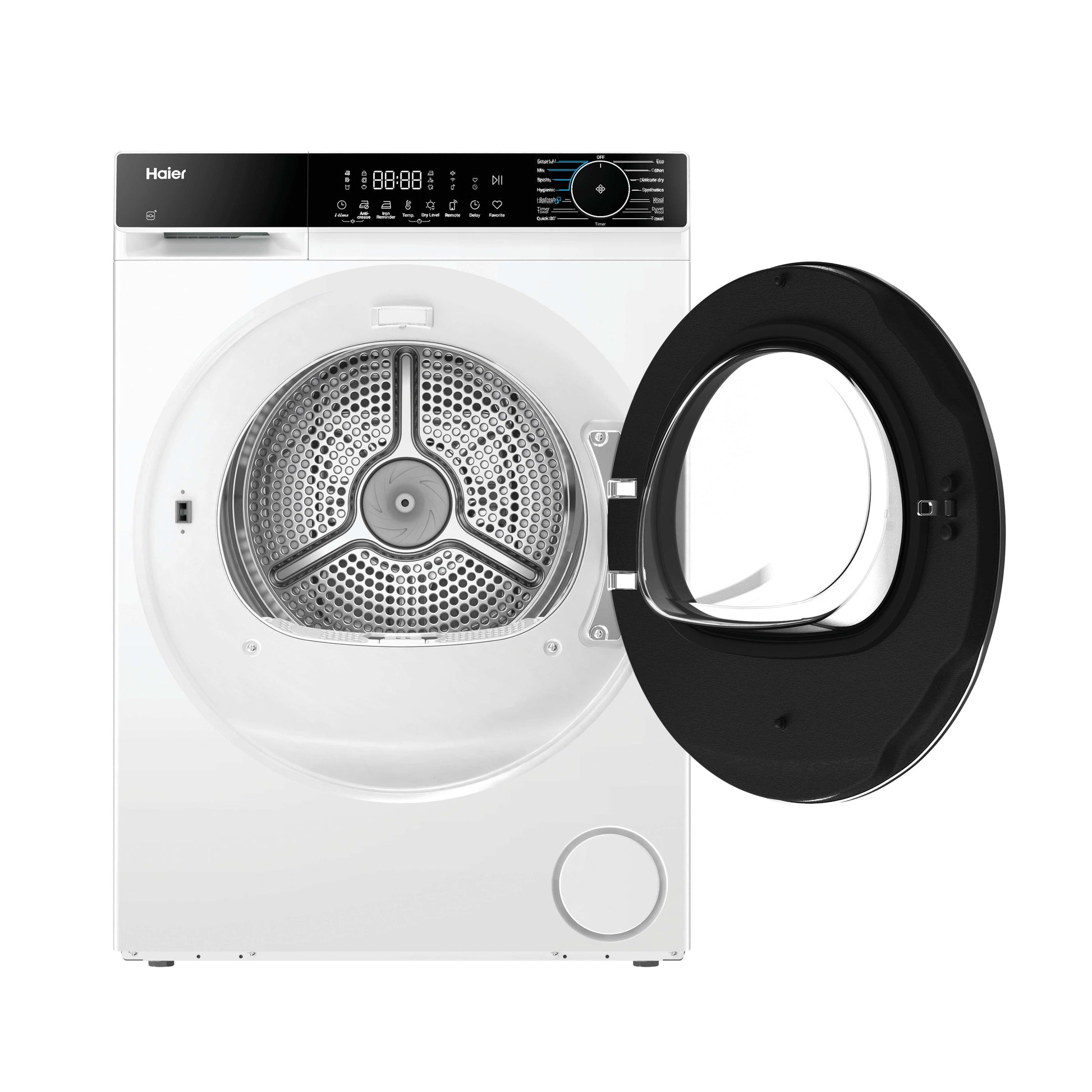 Haier HD80-D357U1-UK 8kg Heat Pump Tumble Dryer - White