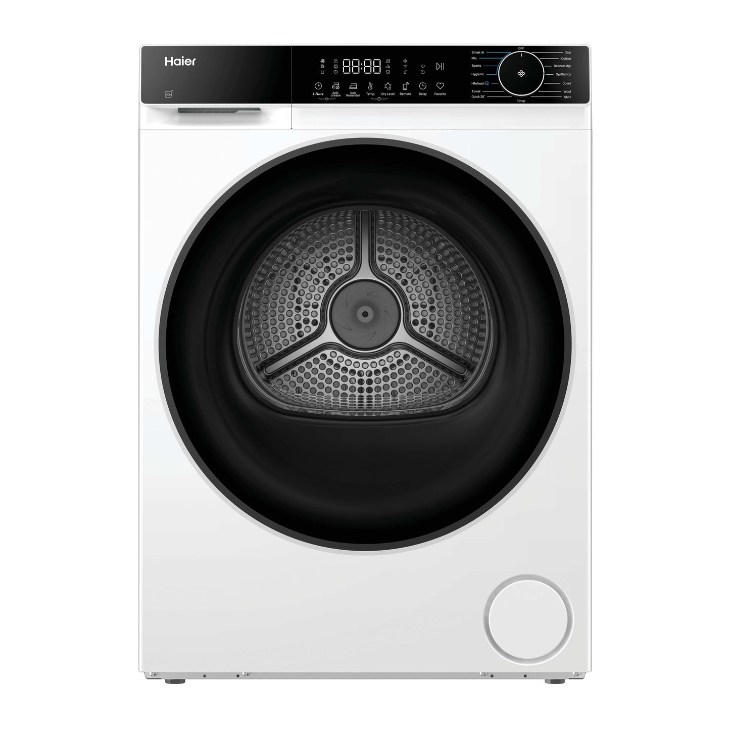 Haier HD80-D357U1-UK 8kg Heat Pump Tumble Dryer - White