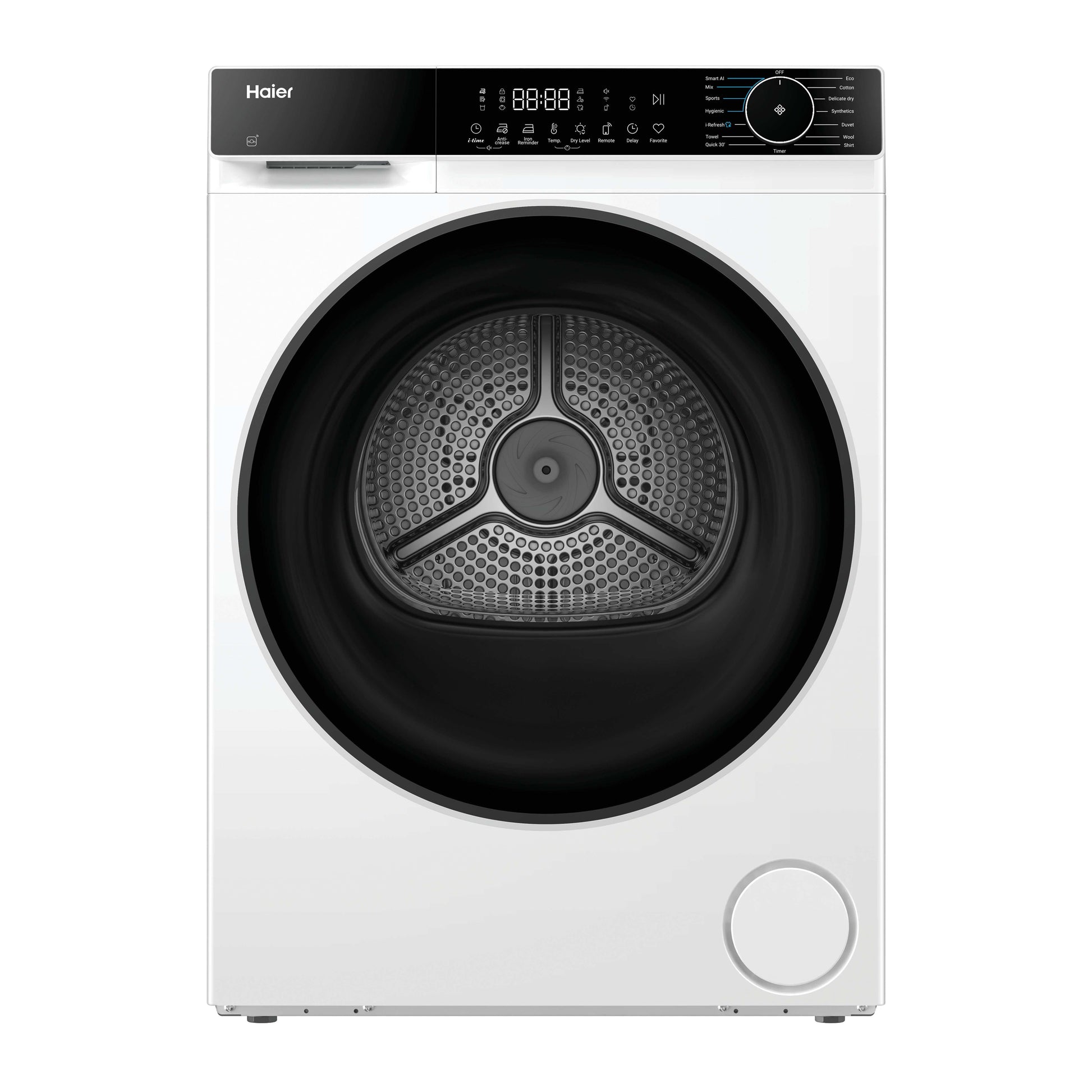 Haier HD80-D357U1-UK 8kg Heat Pump Tumble Dryer - White