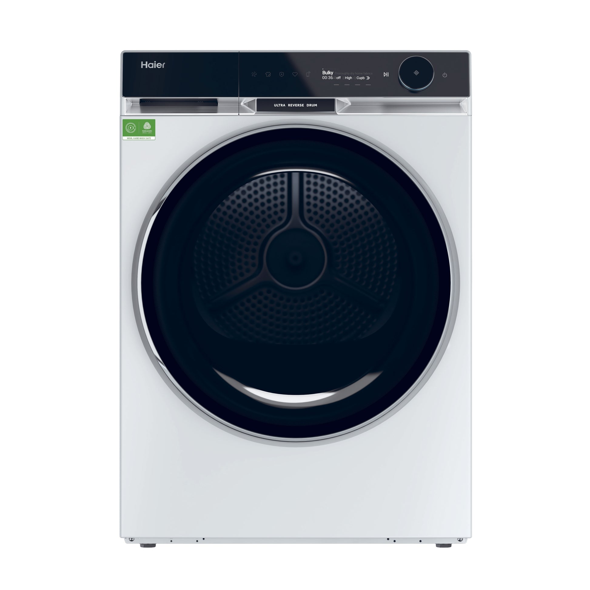 Haier HD90-A3Q397U1 9kg Heat Pump Tumble Dryer - White