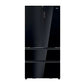 Haier HFR79F19DFGB  No Frost Multi-Door Fridge Freezer - Glass Inox Look