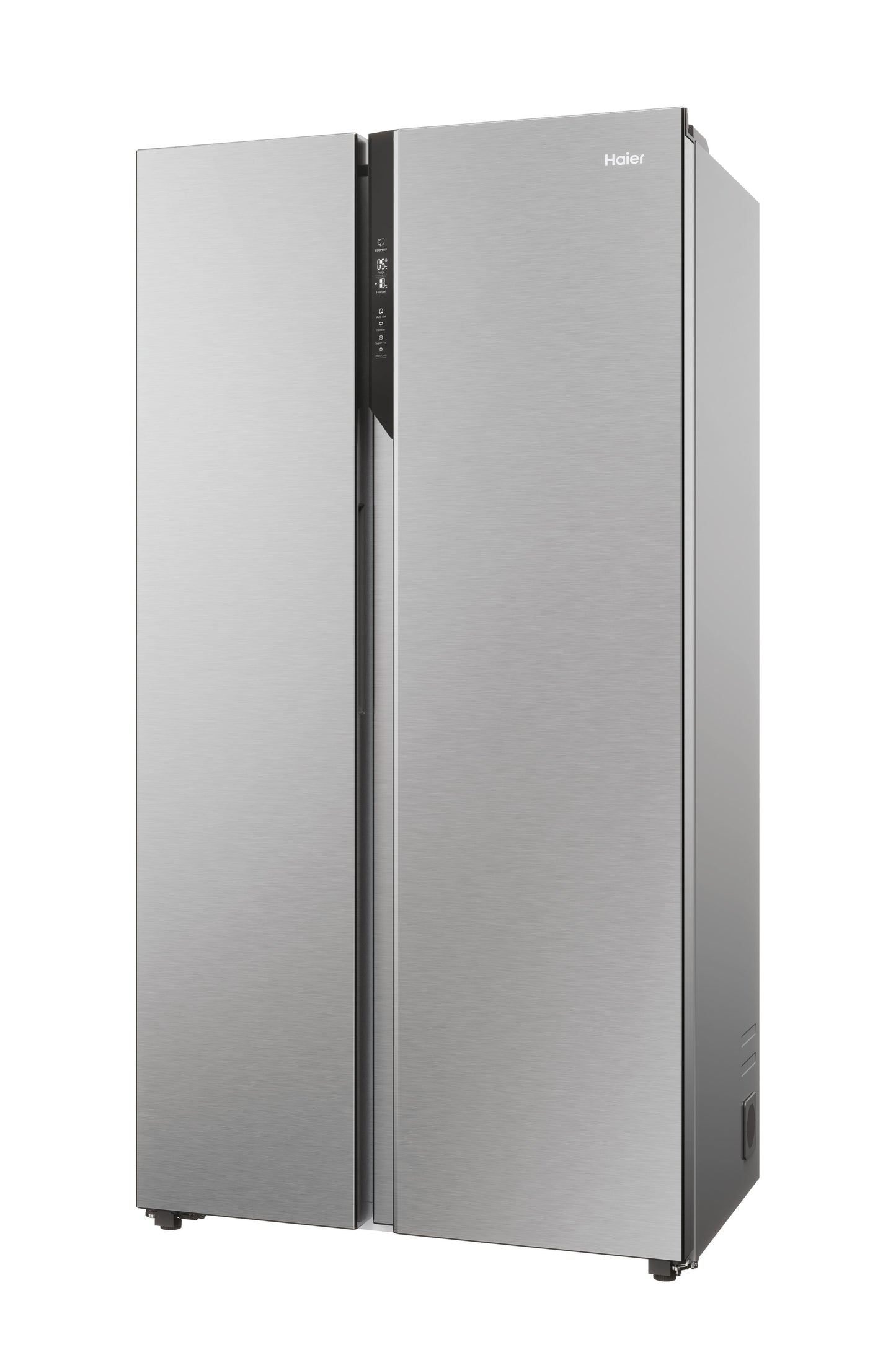 Haier HSR5918DNMP 90.5cm 70/30 Frost Free Fridge Freezer - Pt. Inox