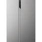 Haier HSR5918DNMP 90.5cm 70/30 Frost Free Fridge Freezer - Pt. Inox