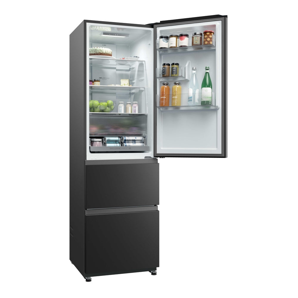 Haier HTR3518ENMTK 60/40 Fridge Freezer - Black