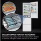 Haier HTR3518ENMWK 60/40 Total Frost Free Fridge Freezer - White