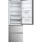 Haier HTW5618EWMG 60/40 Fridge Freezer - Silver