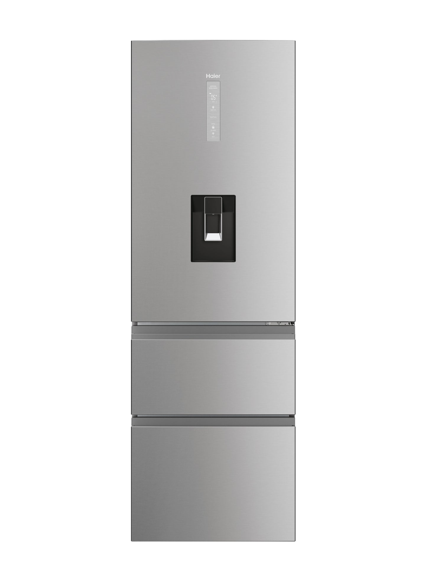 Haier HTW5618EWMG 60/40 Fridge Freezer - Silver